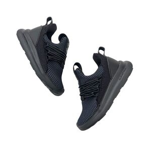 Adidas Toddler Boys Cloudfoam Black Athletic Sneakers Lightweight Size 6K
